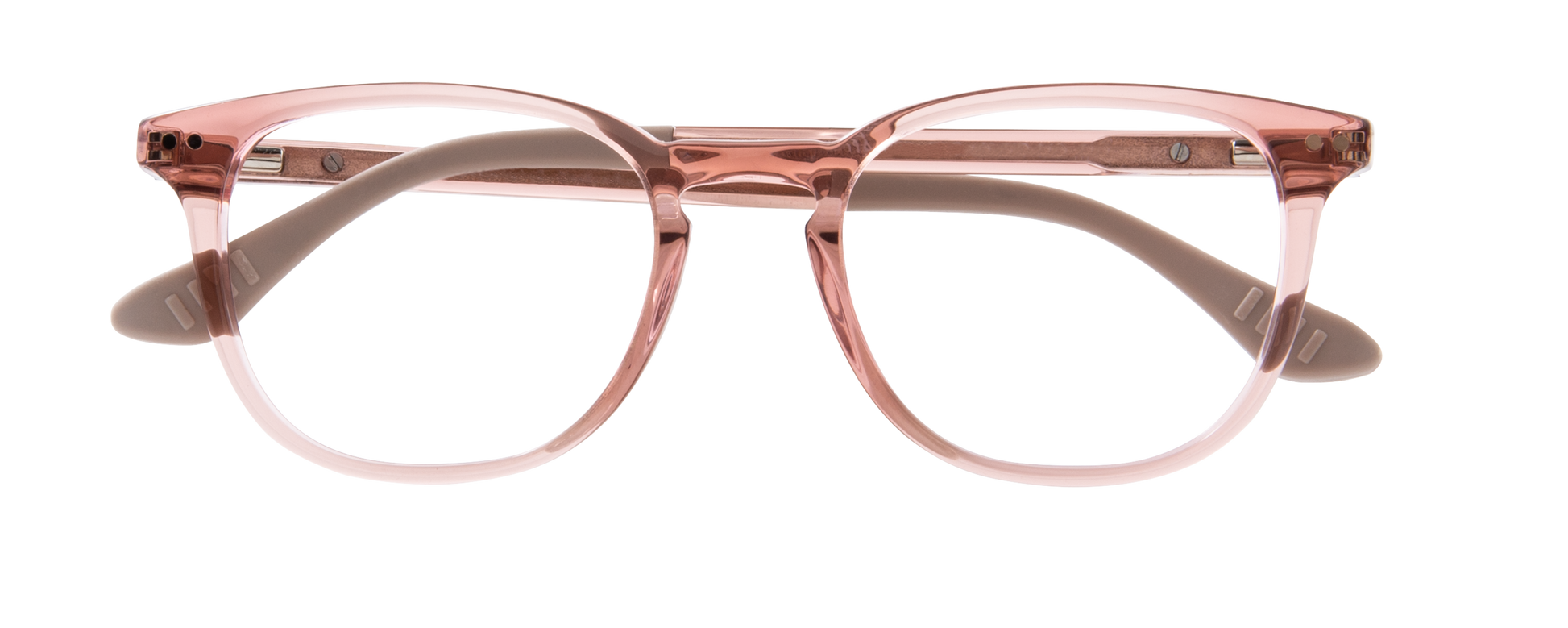 Clear orders pink eyeglass frames