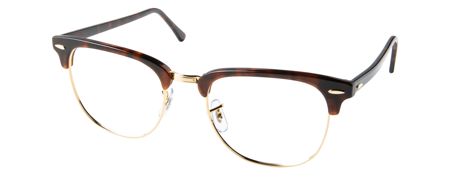 Ray ban clubmaster tortoise gold shop